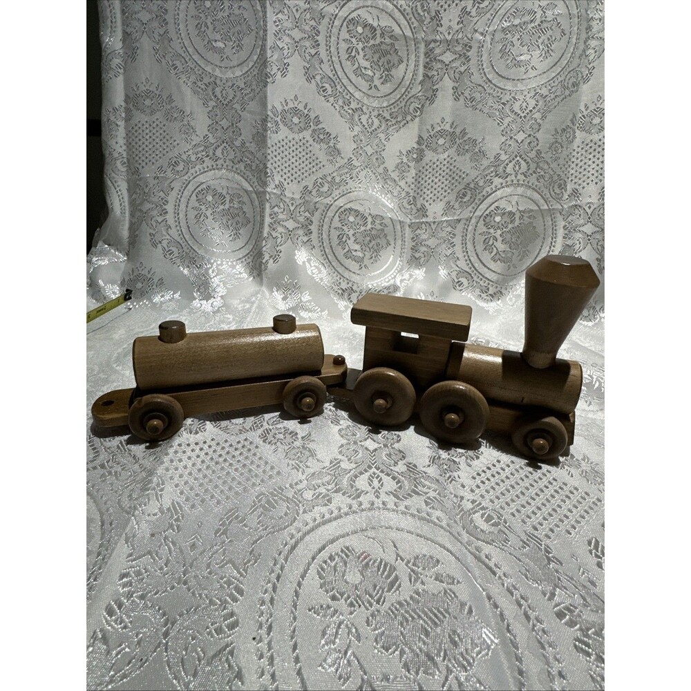 The Vermont Country Store 2 Piece Train Wood Toy